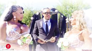 Kitana Montana & Ava Devine - Wedding Threesome
