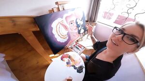 Andre Love - Talented Artist Andre Got Fucked During a Painting Session