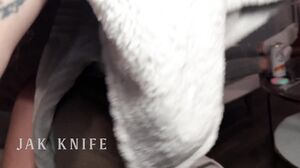 Jak Knife - Sister's bestfriend wanted sneaky sex during family movie night - Chloe Foxxe