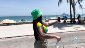 Mariana Martix - BBC Mariana Martix Fucks a Stranger she Meets on the Beach - Multisquirt in Brazil 2