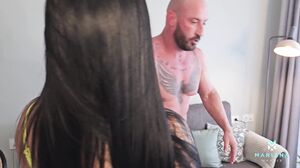 Mariana Martix - Girl with Big Tits and Ass is Fucked Hard by her Gym Bro & Emilio Ardana 2