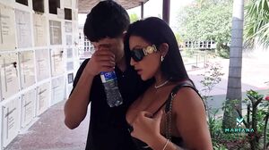 Mariana Martix - Widow is Fucked in the Ass by her Stepson the Day of her Husband's & Danner Mendez 2