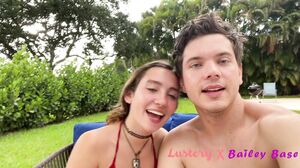 Bailey Base - The Neighbors are Outside PAWG Teen Babe Bailey Base - Lustery