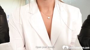 Dental Check Turns Wild Horny Dentist Gets On Top Of Me