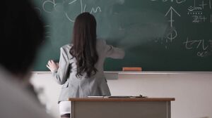 MFYD-050 A slutty female teacher (erotic bitch teacher) Jun Ururu comes to a school with a deviation score of 35... Passionate sex!!