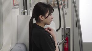 MOON-049 Last Kiss Train: Kissing a Beautiful Girl in an Empty Train with Just the Two of Us - Karin Kitaoka