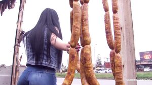Lola Puentes Alex Moreno - Latina Gets Facial In Wild Hot Pickup And Fuck