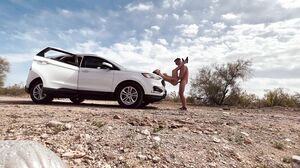 TheRykers - Almost Caught Having Rough Sex in the Desert Next to the Road