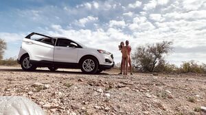 TheRykers - Almost Caught Having Rough Sex in the Desert Next to the Road