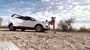 TheRykers - Almost Caught Having Rough Sex in the Desert Next to the Road