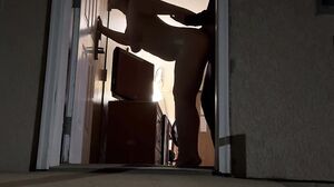 TheRykers - Sex in the Doorway of the Hotel! Trying to Get Caught!