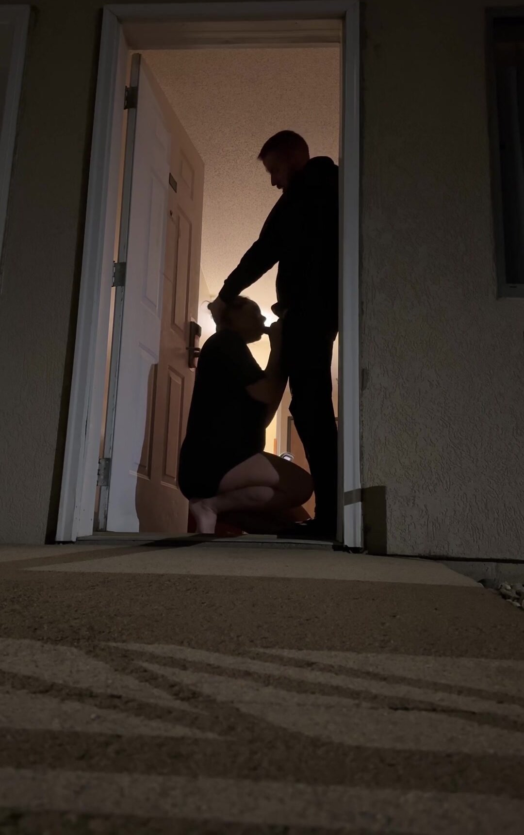 TheRykers - Sex in the Doorway of the Hotel! Trying to Get Caught!