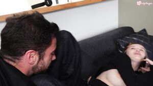 Polly Yangs - I'm on the Phone with my Lover, while his best Friend Fucks me on DoggyStyle like a Total Whore!