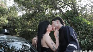 Yenifer Chacon - Mechanic and Boyfriend Tag Team Latina Babe