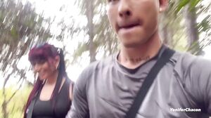 Yenifer Chacon - Sucking and Fucking in the Woods 2