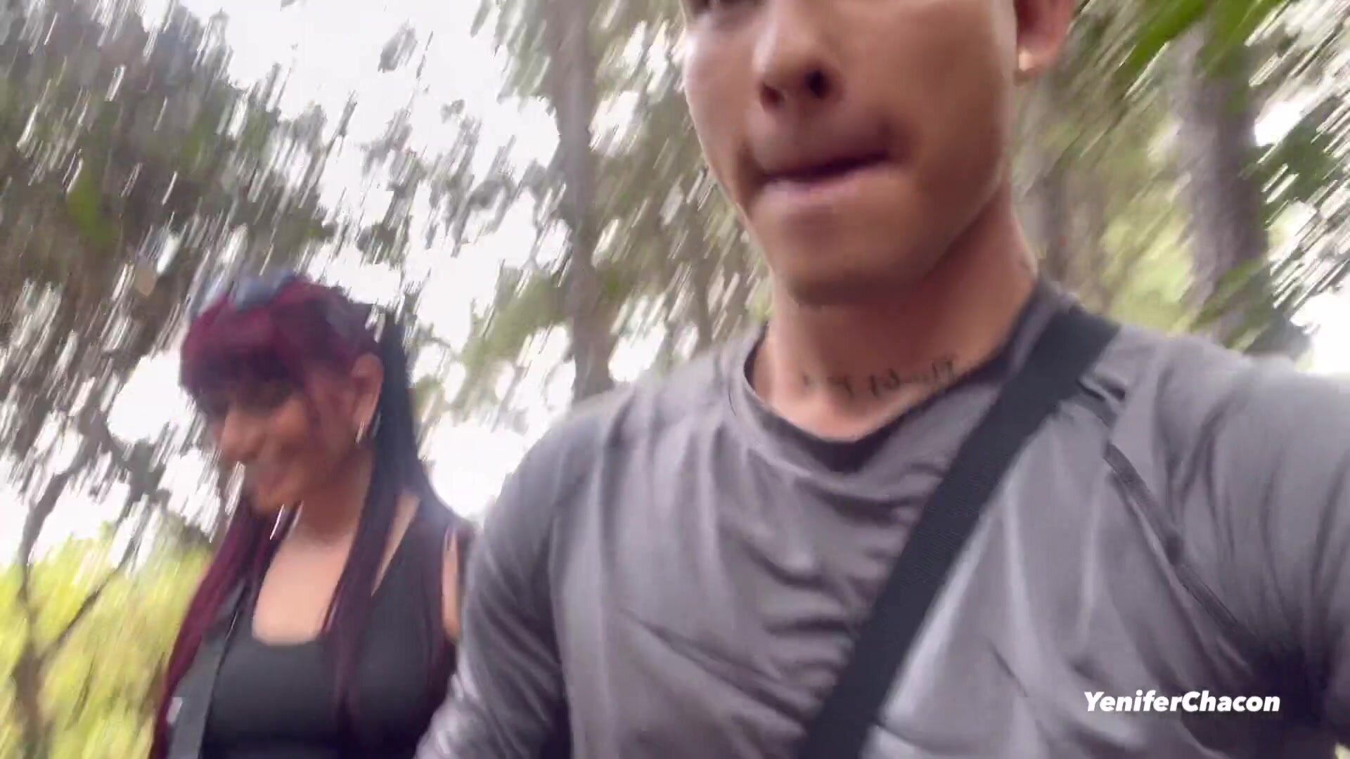 Yenifer Chacon - Sucking and Fucking in the Woods 2