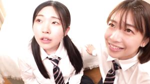 MUKD-558 I want to be sandwiched between two beautiful girls who are good friends. A perverted old man appears. He invites two students to his house, makes them wear lewd cosplay costumes, and has sex with them.