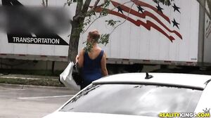 Ryan Keely Busty Slutty Milf Seduces A Stranger And Takes Him Home To Fuck Him