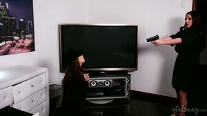 Jenna Sativa, Angela White - Panty Theft