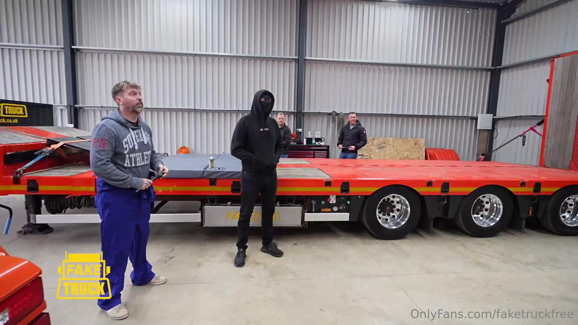 Lily Phillips Gets a FakeTruck Gangbang