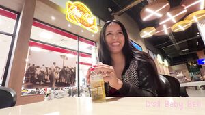 DollBabyBell - She broke up with her boyfriend and agreed to meet me in a bar