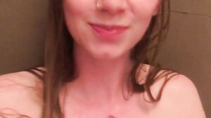 Naughty Nymphet - Masturbating With My Tentacle in the Shower Befo