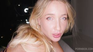 Chloe Chevalier takes two cocks without mercy, double penetration and cum all over her face in 4K