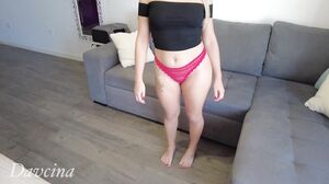 Davcina - Italian Abroad Trapped on the Balcony Thanks Me With Blowjob   Fuck 2