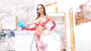 Big Natural 32G Vixen Hailey Rose’s Oiled Double Team Fuck Session