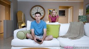 MyPervyFamily - Becky Summer My Gamer Stepsister Wants A Turn Too