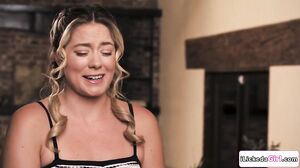 Stepdaughter fucked by lesbian stepmoms