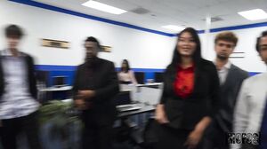 Amber Maddie - New Office, New Sneaky Link