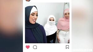 HijabHookup - Sophia Leone, Willow Ryder, Violet Gems - Coming To America