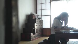 APNS-390 Middle-aged dick-loving schoolgirl gets creampied by the neighborhood men while she's home alone Ririka Amami