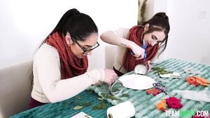 StepSiblings - Penelope Kay And Madison Wilde