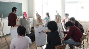 SONE-948 "I want to be needed by everyone..." A lonely female art student volunteers to be a shy nude model, Saki Shirakami