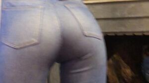 CatAndDick - Teasing Him With My Jeans, Riding His Dick and He Covers My Ass in Cum 