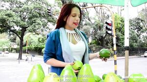 Diana Ramirez Alex Moreno - Sexy Teen Gets Facial In Hot Pickup And Fuck