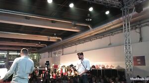 Milo Moire - Naked Selfie Performance At Extasia Zurich