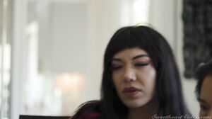 SweetheartVideo - Cherry Kiss And Little Puck - All Girl Action