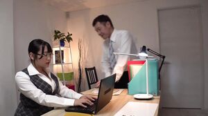 XVSR-743 Lustful sex with big breasted office lady Lucky Lewd Hana Himesaki