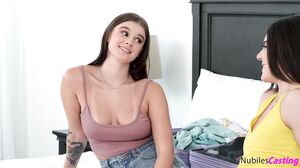 Megan Marx, Sky Wonderland - Two Girlfriends Share One Guy Between Them