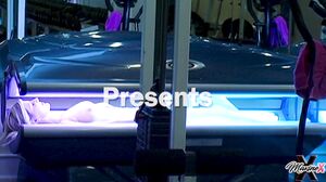 MaxineX - Velvet Skye - Bondage Workout Part 1