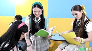 InnocentHigh - Sia Wood Imani Valor And Beca Barbie