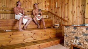 DDFBusty - Lucies Sauna Cum Bath