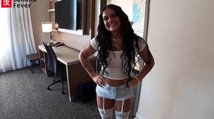 Bananafever - Big Butt Girl Wants To Use Brandon's Big Asian Hammer Dick To Make Sexy Content