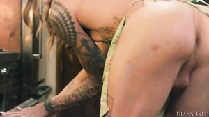 TS - Creampie Surprise