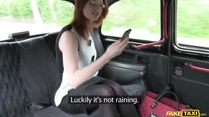 Faketaxi - Fine Redhead Gets Cabbie's Hard Dick All Up In Her Pussy
