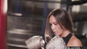 Babe Kelsi Handles His BBC At The Gym