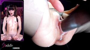 Natalie Flowers - Multiple Squirting Orgasm,Closeup View